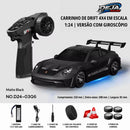 CARRO RC HSTAR D24-03 1:24 — DRIFT 4WD COM GIROSCÓPIO