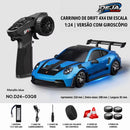 CARRO RC HSTAR D24-03 1:24 — DRIFT 4WD COM GIROSCÓPIO