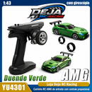 Carro de Controle Remoto Drift 1:43 Green Devil 4WD