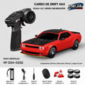 Carro RC Hstar D24 1:24 Hongxing D24, Carro de Drift RC com Proporção Total 4WD, Pintado com Giroscópio, Modelo de Corrida, Brinquedo para Adultos, Presentes Série Q
