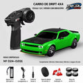 Carro RC Hstar D24 1:24 Hongxing D24, Carro de Drift RC com Proporção Total 4WD, Pintado com Giroscópio, Modelo de Corrida, Brinquedo para Adultos, Presentes Série Q